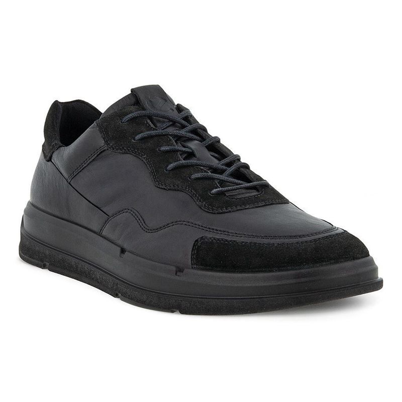 Zapatillas Ecco Soft X Para Hombre,Negras,265740-EBJ